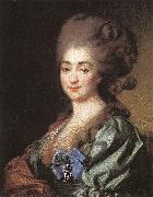 Portrait of Princess Praskovia Repnina, Levitsky, Dmitry